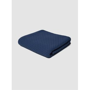 Manta-trico-quadriculada-azul