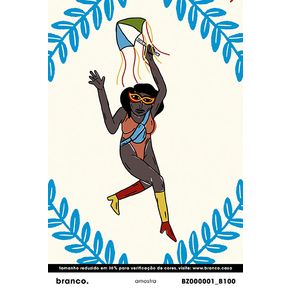 Papel-de-parede-carnaval-azul-e-vermelho