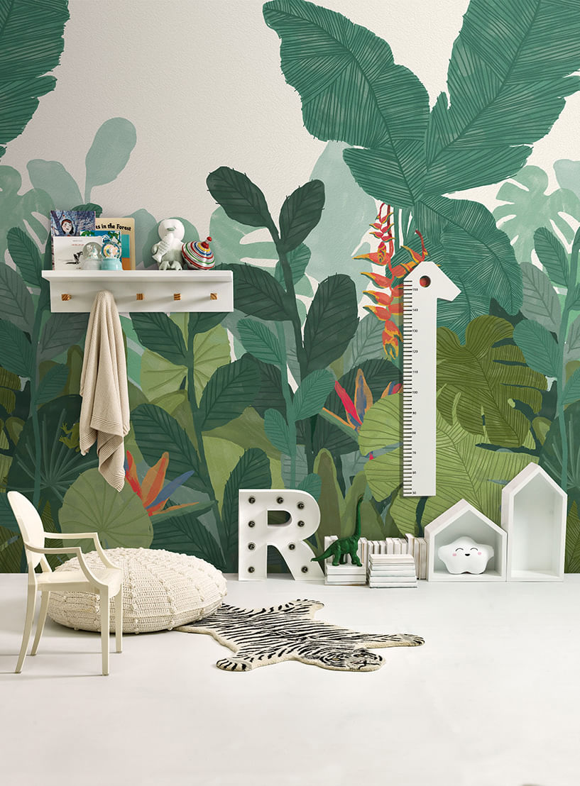 Painel-de-parede-floresta-tropical-verde