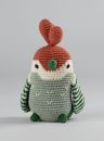 Amigurumis pássaro verde