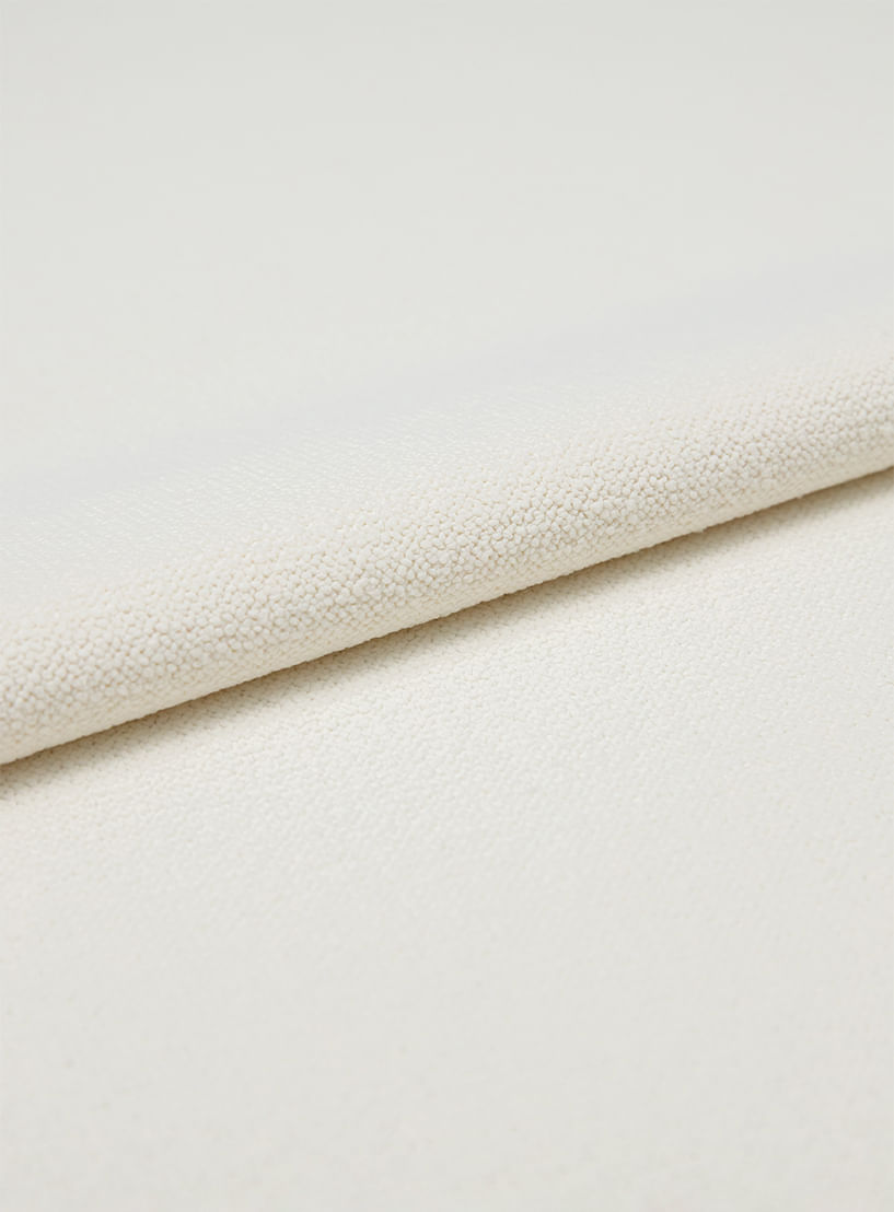 Tecido liso bianca off white
