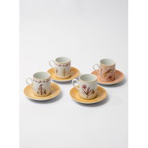 set 4 Xícara Café Pat Lobo