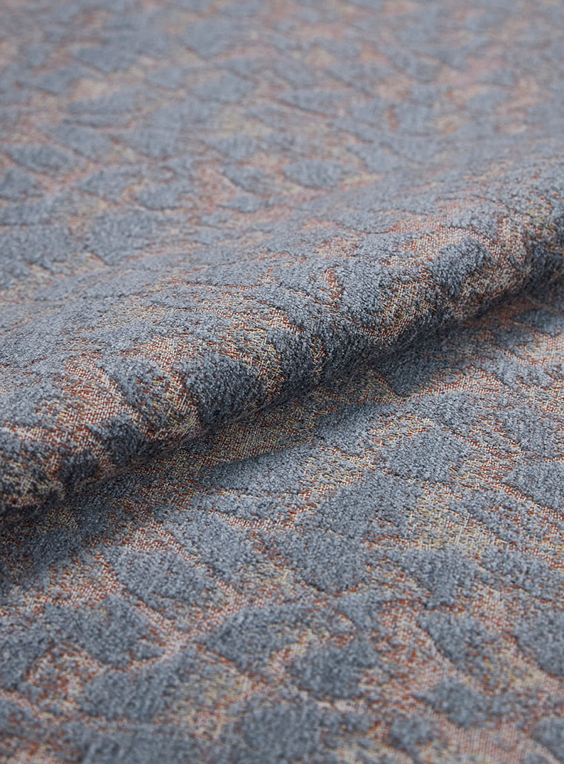 Tecido-Jacquard-Listras-Veredas-Azul-e-ocre
