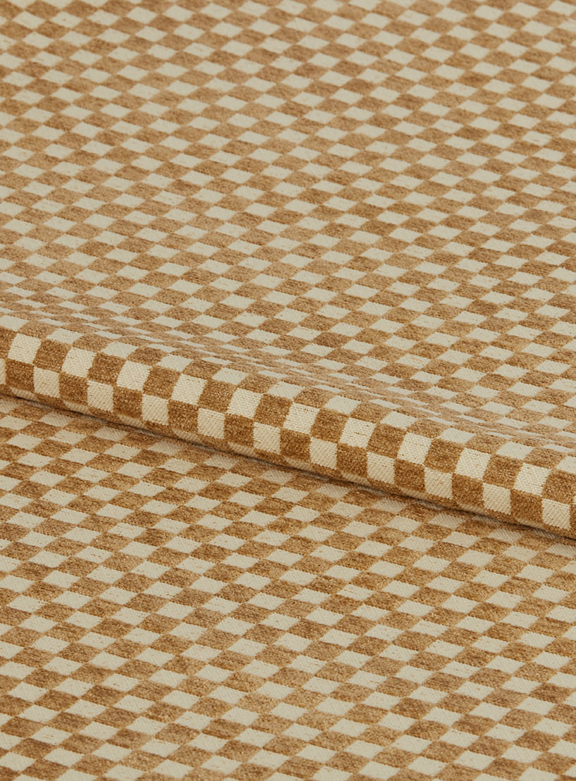 Tecido-jacquard-xadrez-marrom