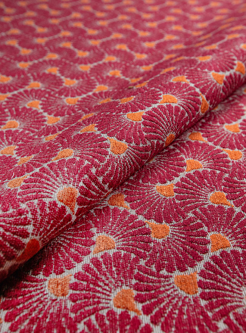 Tecido-Jacquard-Leque-Bordo-e-Laranja