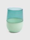 Copo-Opalina-bicolor-cor-1---Verde-garrafa-e-Verde-agua