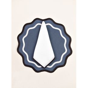 Kit-Jogo-americano---ondulado-Basico---Borda-Marin