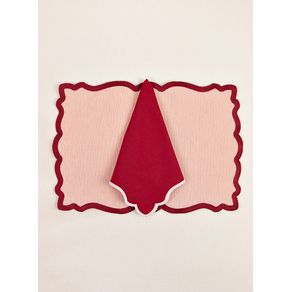 Kit-Jogo-americano---Rosa-e-Vermelho