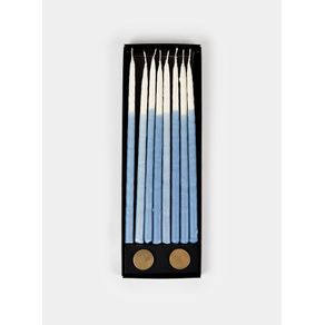 Kit-8-Velas-Bicolor-Azul-Ceu-com-2-Casticais