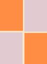 Papel-de-Parede-Estencil-Laranja-e-Lilas